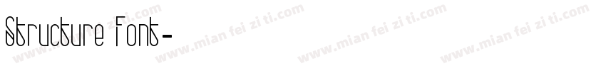 Structure Font字体转换